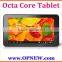 OEM 10 Inch Android 5.1 Lollipop Octa Core Android Tablet pc Computer Allwinner A83T Fast CPU 2.0G Mhz Bluetooth Wifi