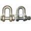 Screw Pin Bow Shackle, d Shackle