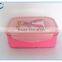 2015 hot sale lunch box custom plastic lunch box bento lunch box korean lunch box