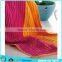100% pure cotton yarn-dyed color stripes woven bath towel stripes shower towel after bath