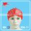 Disposable Non woven Crimped Bouffant Caps Clip Caps Mob Caps