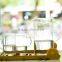 China supplier 1650ml high quality handblown heat resistant pyrex clear handle hot water glass pitcher