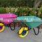 plastic aluminum wheelbarrow, hand trolley