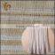 Wholesale Fashion Metallic polyester Linen Fabric