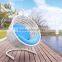 Wicker rattan swing chair Furniture- Rattan Outdoor Furniture Round Hanging Chair
