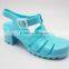 2016 Stylish PVC High Heel Sandals for Women