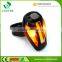 mountain 200 lumens 3w cob +2 led usb rechargeable bike light with rear light