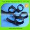 Reusable Hook and Loop Cable Ties Black Grip Strip