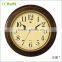16 Inch Wall Hanging Analog Vintage Style 2015 Clock(16W38GL-90)