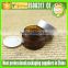 high quality 30/50g amber glass jar with metal lid
