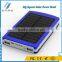 Portable 12000mAh Solar Power Bank for All Phone