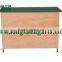 Two layer wooden Rabbit hutch