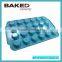 New item carbon steel non-stick coating top 6 muffin pan 0.6mm
