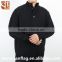 Autumn men high neck long sleeve plus size jumper with button custom reverse jersey & cable computer knit sweater