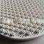 Round flameless cordierite infrared gas ceramic plates for cooking stove, porous honeycomb heat reflected plague 135mm diamete