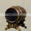 electric home appliance mini wood barrel loudspeaker with bluetooth