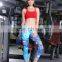 2016 custome made yoga sublimation leggings pants women wholesale 4 way stretch 6 threads