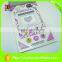 Custom cartoon chipboard wall sticker