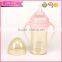 Best mother care products 210ml ppsu baby bottle with silicone nipple and handle