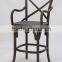 Whited washed solid oak barstool/ counter stool/oak wood stool