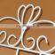 2016 New Style Metal White Power Coated Over The Door Hooks
