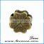Hot Sale 8*8mm Bronze Pendant Charms, Alloy Charms