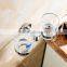 2016 bathroom accessory with brass fancy holtel use double cup tumbler holder.