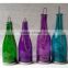 Christmas gift LED Light Insert Mercury Glass Bottle votive Glass Bottle with LED Light Wholesale