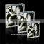 acrylic clear 8x10 double sided glass photo frame