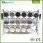 3 Tier 18 Spice Jar Iron Metal Magnetic Corner Spice Rack