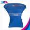 custom trade show promotion display 90 inch round table cloths