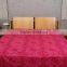 Home Furnishing Floral Mirror Work Bedspread Wholesale Supplier