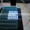 1.2" 8x8 square dot AMBER color dot matrix LED display