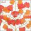 Hot Selling and good price Artificial Red Leaves For Autumn ginkgo leaf
