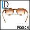 Wholesale custom own brand round retro sunglasses