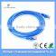 male flash pc sync cord cable,24awg UTP cat6 ethernet cat5e jumper cables