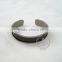 11mm width bezel,60mm diameter gun black vintage style bangle adjustable bracelet DIY supplies,findings 1900107