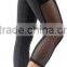Womens Mesh Capri Workout Yoga Pants Running Tights Active Leggings