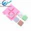 4 Cavities Square Shape block mould soap