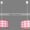 2015 decorative home decor beautiful living room fabric pendant lamp hanging light fixture