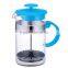 New 350ml 11oz. Tea and coffee plunger coffee maker french press with stainless steel filter