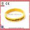 Custom Segmented Coloring with Logo Printed Silicone Wristband Promotional Gift Silicone Wristband