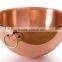 Solid Copper Mixing Bowl Egg Beating Bowl kitchenware best for omelets