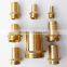 high precision cnc turning brass made hose tail for Pressure gauge