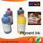 70ml/100ml water based PIGMENT ink for Epson L100 L200 L210 L301 L350 L355 L455 L555 L1300 L800 L801 L1800
