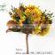 Artificail yellow long stem flowers artificial hydrangea flower