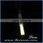 Luminous glass anchor necklace jewelry cheap jewelry glow in the dark