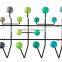 Metal Wire Wood Beads Style 4 Door Hooks