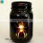 Pumpkin glass container for candles for Holloween Gifts