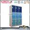 Fireproof 9 door steel staff clothes wardrobe locker